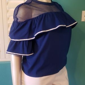 Blue and White Shirt 2